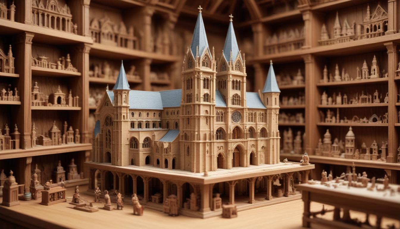 Jak powstają miniatury budowli