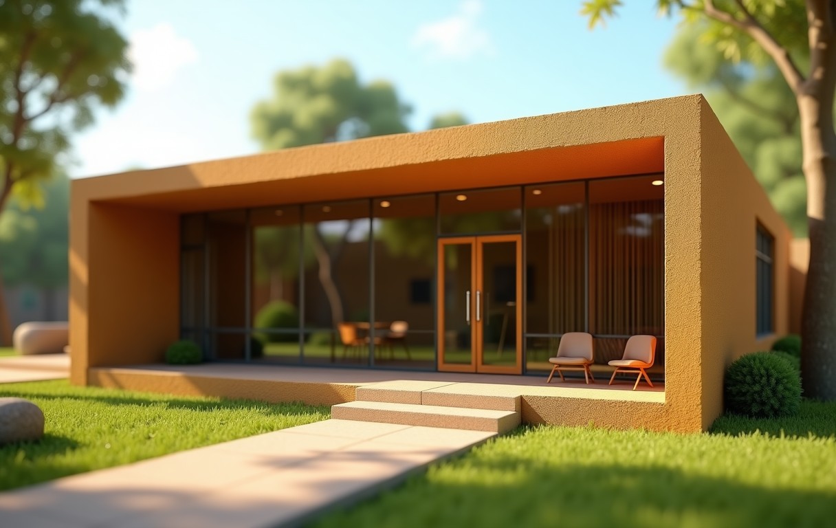 Miniatury budowli z Afryki — Nowoczesne dzieła afrykańskiej architektury, przykład Biblioteki w Addis Abebie
