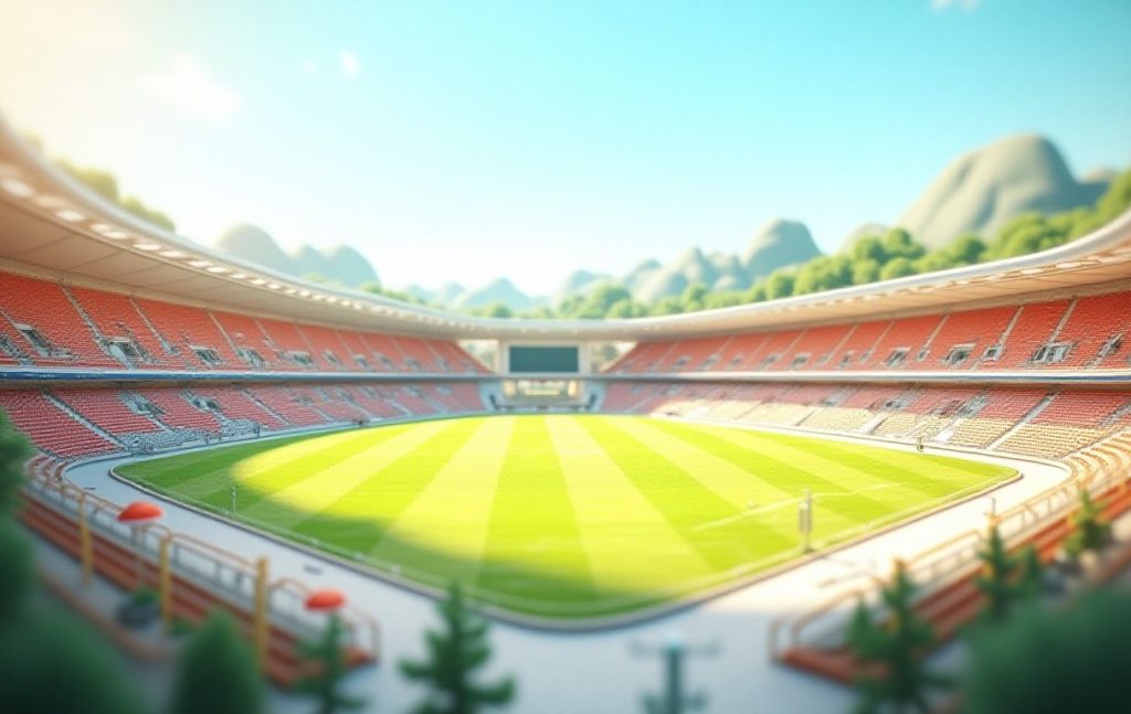 Miniatury obiektów sportowych