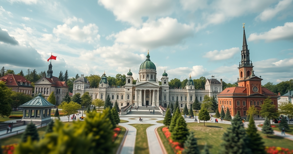 Najsłynniejsze miniatury budowli świata w parku budowleswiata.com