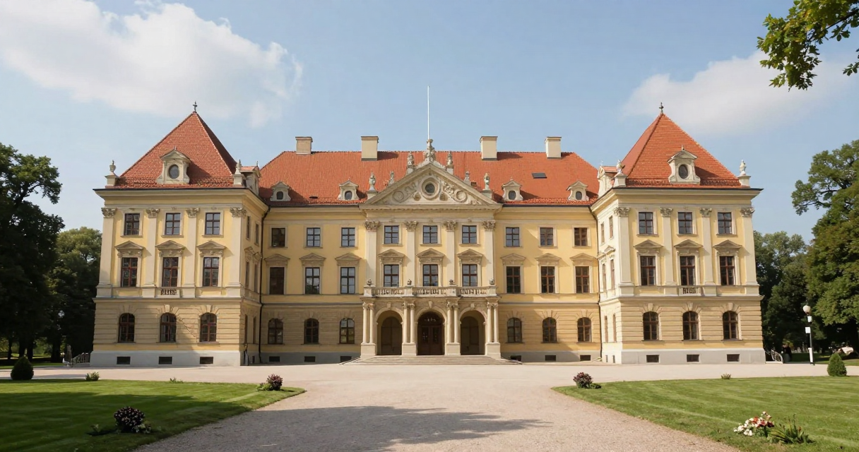 Największe miniatury renesansowych budowli w parku Budowle Świata — Miniatura pałacu w Wilanowie