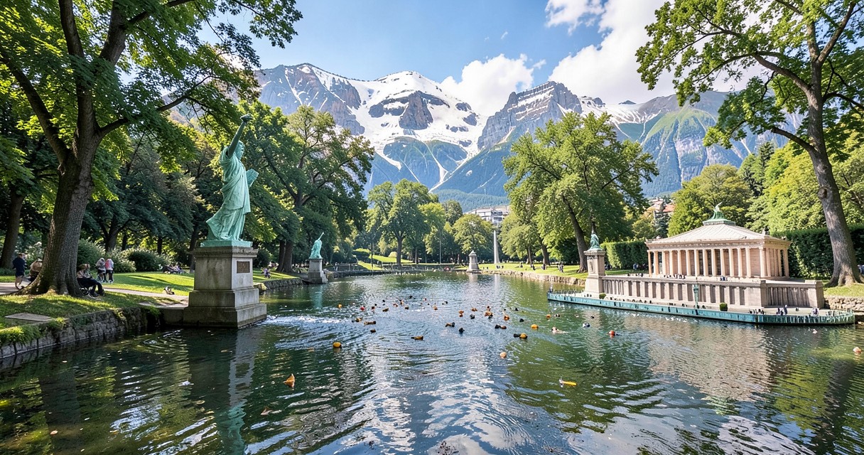 Park Miniatur Budowle Świata: Najlepsze modele światowych budowli 2026 — Amerykańskie cuda architektury