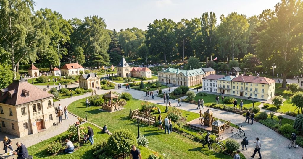 Miniatury budowli z różnych kontynentów w parku 2026